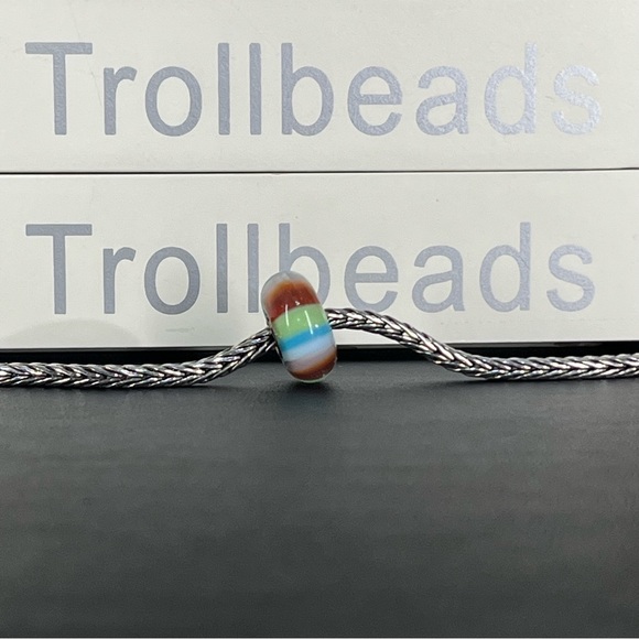 Trollbeads Retired Stripe of Fashion Bead- 61329 - Picture 1 of 8